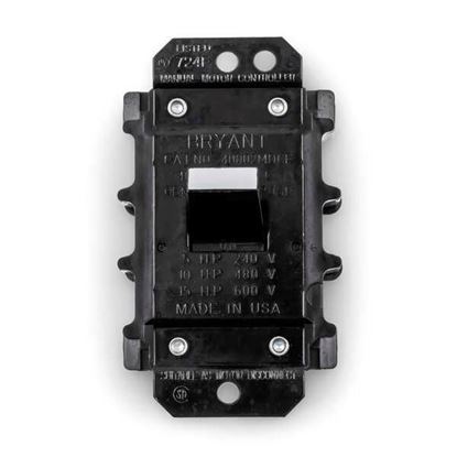 Picture of Miller Electric - 250006 - SWITCH,TGL DPST 40A 600VAC SCTERM WIDE TGL