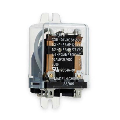 Picture of Miller Electric - 059266 - RELAY,ENCL 120VAC DPDT 10A/120VAC  8PIN FLANGE MTG